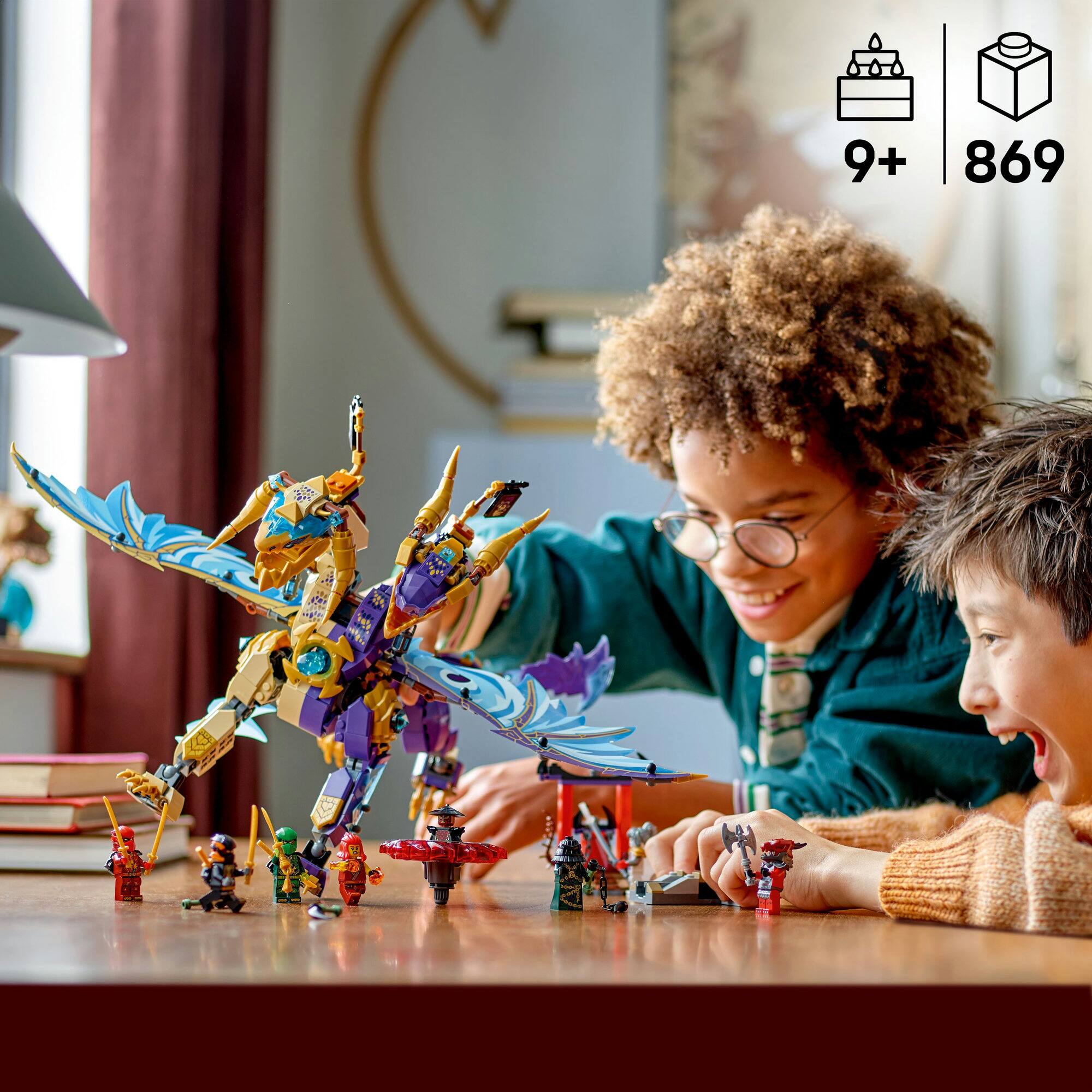 LEGO® NINJAGO® Arc Dragon of Focus Ninja Toy Set 71836
